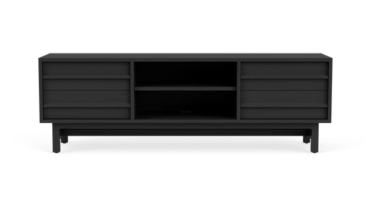 Marcel Media Unit - 65" Black Oak