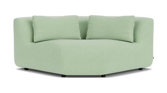 Bird Extended Corner Seat Cedar Soft Green