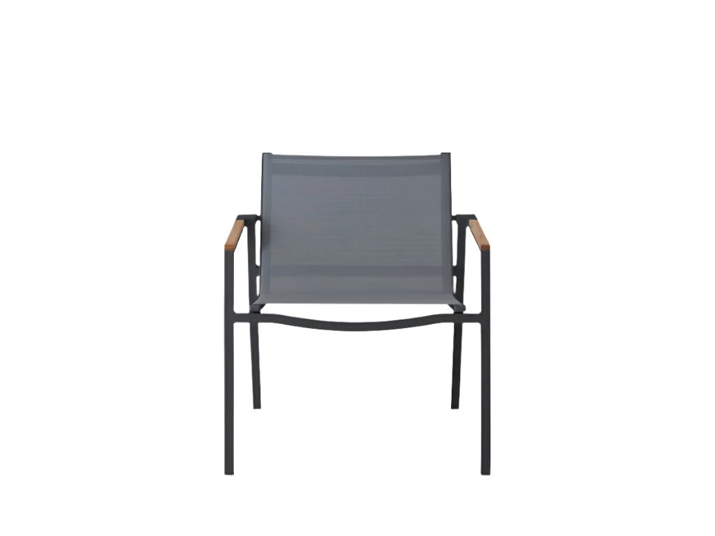 Cape Outdoor Lounge Chair - Charcoal