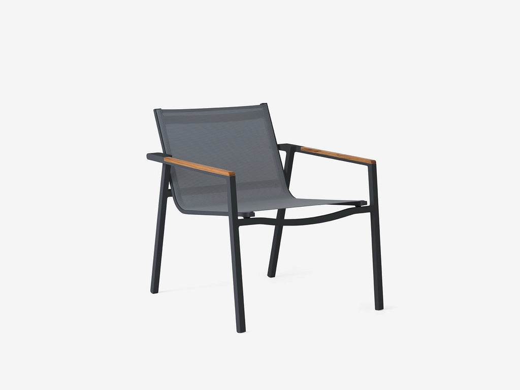 Cape Outdoor Lounge Chair - Charcoal