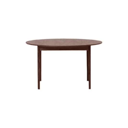 Ease Round Expandable Dining Table Walnut